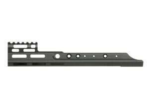Mlock 5 inch handguard extension for Scar-H airsoft rifle - Black [Double Bell]