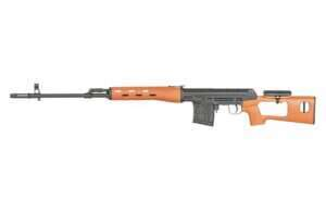 SVD Airsoft Bolt Action Sniper Rifle - Real Wood [AGM]