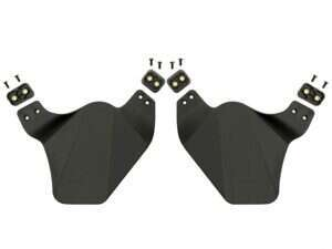 Protective side covers for helmets Set - Black [FMA]