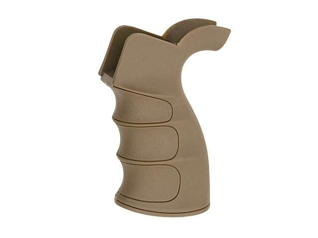 G27 style profiled pistol grip for M4/M16 series - coyote
