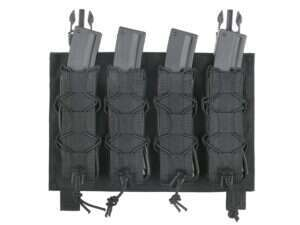BUCKLE UP Speed Quad MP5/SMG/UTR45 Magazine Pouch - Black