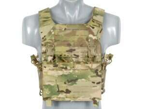Laser-Cut “Buckle Up" Recon Plate Carrier with AR/AK Magazine Pouch — Multicamo [8Fields]