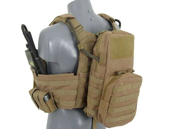 3L Water Hydration Carrier MOLLE w/Straps - Black [8FIELDS]