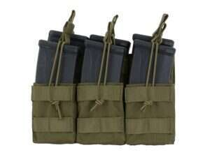 Triple Stacker M4/M16/AR-15 Mag Pouch - OLIVE [8FIELDS]
