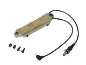 Double switch for flashlights and lasers - dark earth [WADSN]