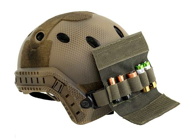 Rear Counterweight Accessory Pouch for FAST helmets - Coyote Brown