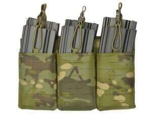Laser-Cut Panel with 6 AR15/AK Magazine Pouches - MT [8Fields]