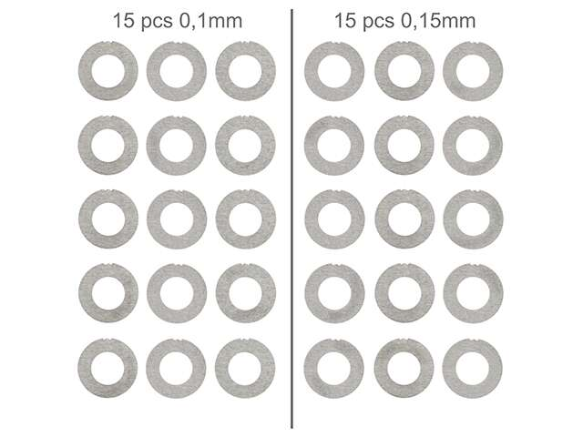 Metal Gear Spacer 0.1mm & 0.15mm [SLONG AIRSOFT]