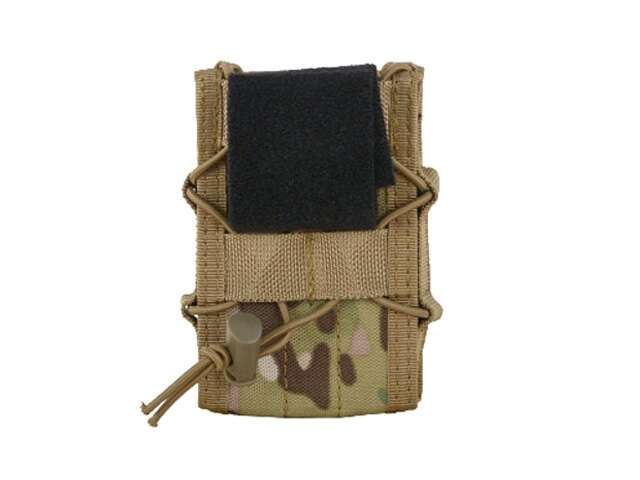 Belt-Mounted Versatile rifle magazine pouch - Multicamo