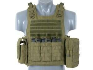 Lightweight AAV FSBE Assault Vest System V2 - OLIVE [8FIELDS]