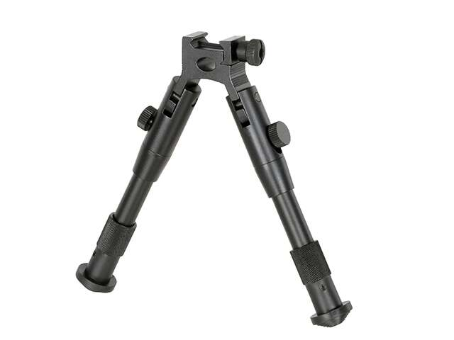 Adjustable Bipod For RIS Rail - Short [Rokstad]