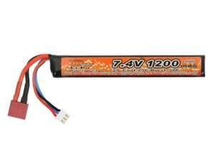 Battery Li-Po 1200mAh 7,4V 25/40C - T-connector [VB]