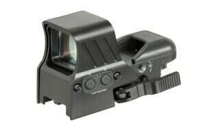 HD118 Electro-Dot Sight With Quick Detach Mount - Black [PCS]