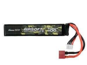 Gens Ace 25C 1100mAh 3S1P 11.1V Airsoft LiPo Battery T-Plug