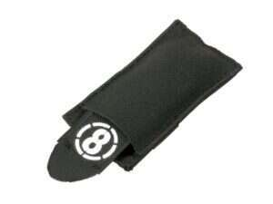 8Fields Airsoft Dead Red Rag Pouch - Black