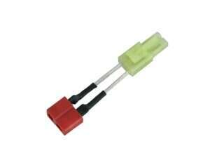 T-connector to tamiya converter - small battery to T-con replica
