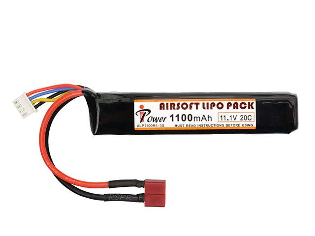 Battery Li-Po 1100mAh 11,1V 20C - Deans [IPower]