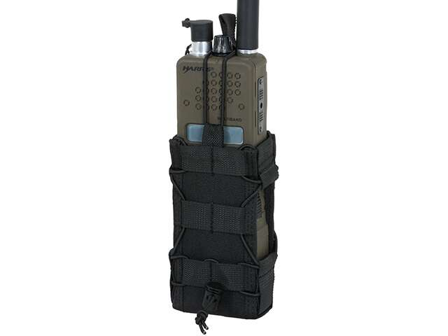 Open-Top Radio Pouch - Black [8FIELDS]