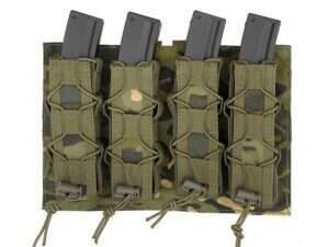 MOLLE Speed Quad MP5/SMG Magazine Pouch - MT [8FIELDS]