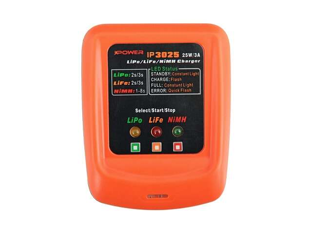 Charger IP3025 - LiPo/LiFe/NiMH 25W/3A [IPower]