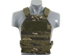 Simple Plate Carrier with Dummy Soft Armor Inserts - MT