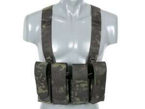 Chest Rig Laser-Cut with AR/AK Pouches - MB [8Fields]