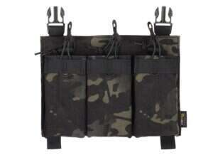 Buckle Up Triple 5.56 Mag Pouch - Multicam Black [8FIELDS PREMIUM]