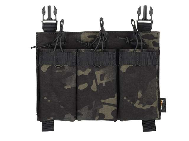 Buckle Up Triple 5.56 Mag Pouch - Multicam Black [8FIELDS PREMIUM]