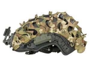 3D Laser-Cut Camouflage Cover for High-Cut Helmet - Multicamo [8Fields]