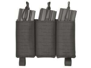 Panel Buckle Up Laser-Cut for 3 AR15/AK Magazines - Black [8Fields]