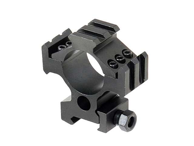Tactical mount with upper and side rails