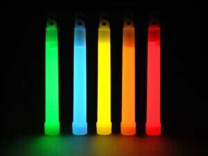 20pcs Tactical Glow Stick Set - Mix of Colors