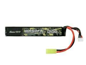 Gens Ace 25C 1200mAh 3S1P 11.1V Airsoft LiPo Battery mini Tamiya