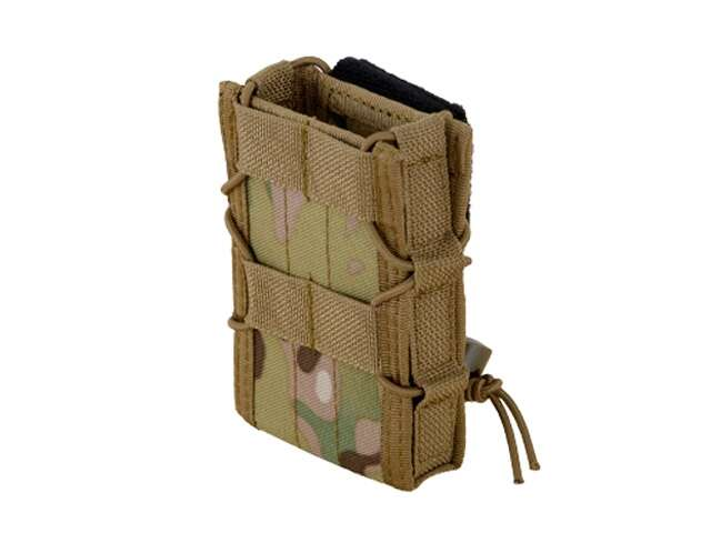 Belt-Mounted Versatile rifle magazine pouch - Multicamo
