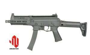 Réplique de pistolet mitrailleur WE06 Full Metal, ESHOOTER ETU [WELL PRO]