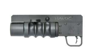 Grenade launcher replica HAVOC 9" Side Loader Lightweight - Black [EMG]