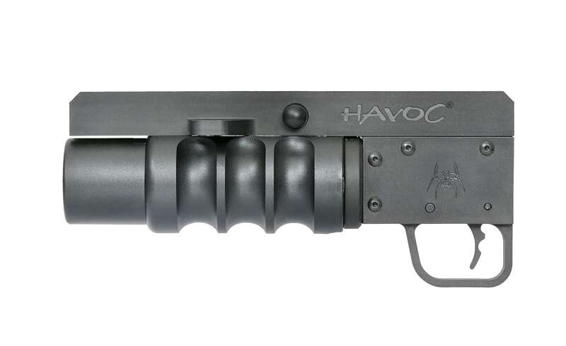 Grenade launcher replica HAVOC 9" Side Loader Lightweight - Black [EMG]