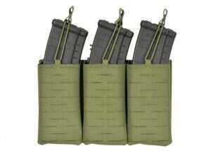 Laser-Cut Panel with 3 AK Magazine Pouches - Olive [8Fields]