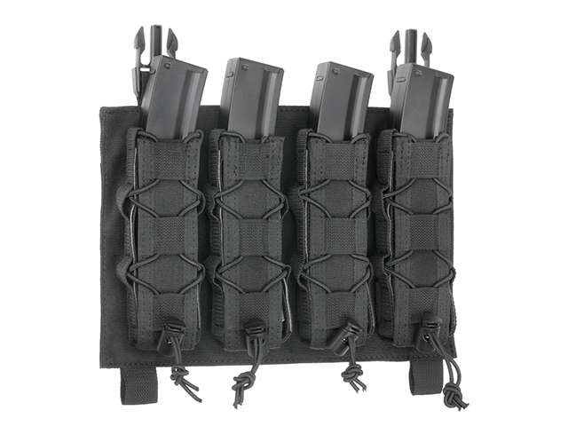 BUCKLE UP Speed Quad MP5/SMG/UTR45 Magazine Pouch - Black