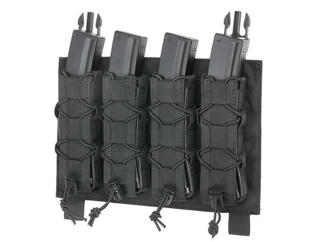 BUCKLE UP Speed Quad MP5/SMG/UTR45 Magazine Pouch - Black