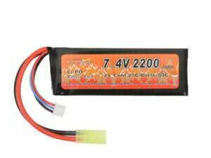 Battery Li-Po 2200mAh 7,4V 25/40C [VB]