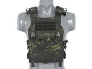 Laser-Cut “Buckle Up" Assault Plate Carrier with AR/AK Magazine Pouch — MB [8Fields]