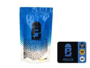 0.30g PROSLICK Airsoft BBs - 2000rd Bag [P&J]