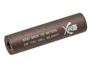 100 mm SF type silencer - brown [BD]