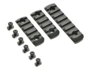 Set of 3 Mounting Rails for M-LOCK Handguard - Black [E&C]
