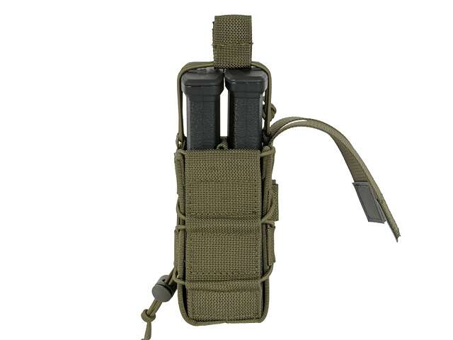 MOLLE Double Rifle Mag Speed Pouch - Olive