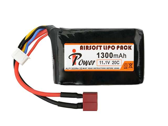 Battery Li-Po 1300mAh 11,1V 20C - Deans [IPower]