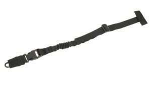 1-Point Bungee Sling w/ MOLLE Attachment - Black [8FIELDS]