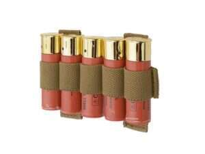 Simple 5rd Shotgun Shell Carrier - Coyote [8FIELDS]