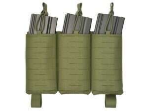 Panel Buckle Up Laser-Cut for 3 AR15/AK Magazines - Olive [8Fields]